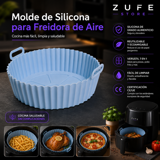 Molde Silicona Antiadherente freidora