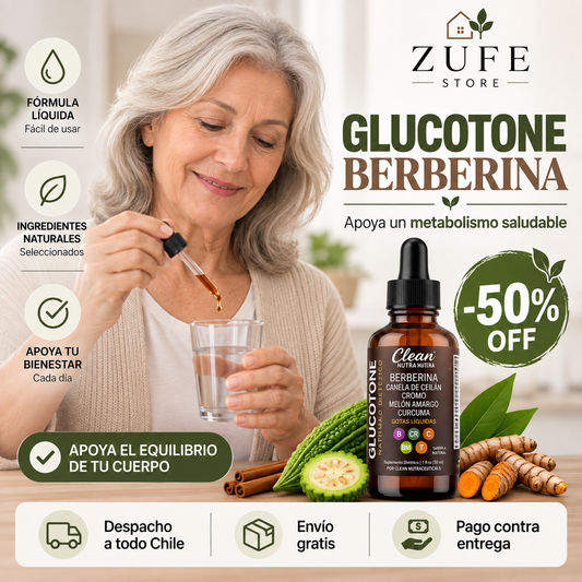 GLUCOTONE BERBERINA - Apoyo Metabólico y Control de Azúcar