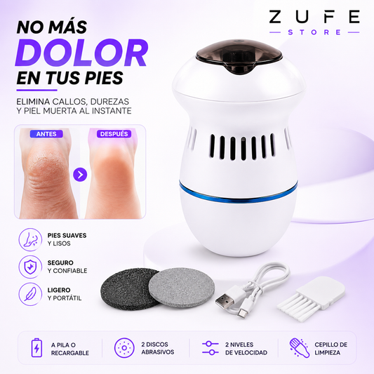 Lima Eléctrica Exfoliante | No más callos e imperfecciones en tus pies