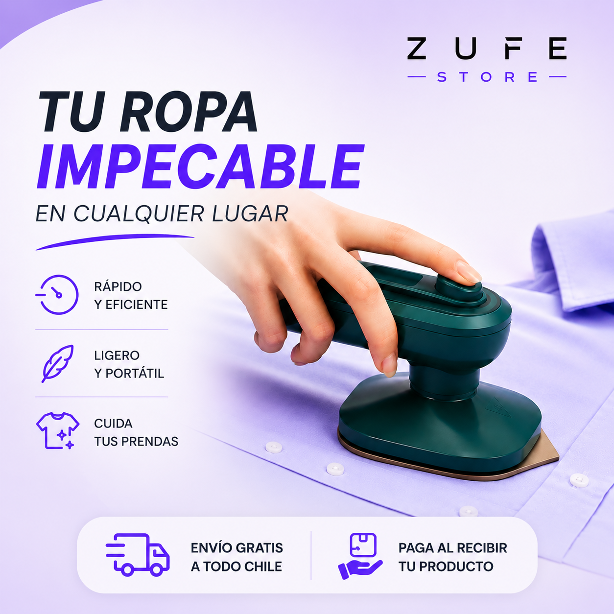 Mini Plancha Portátil